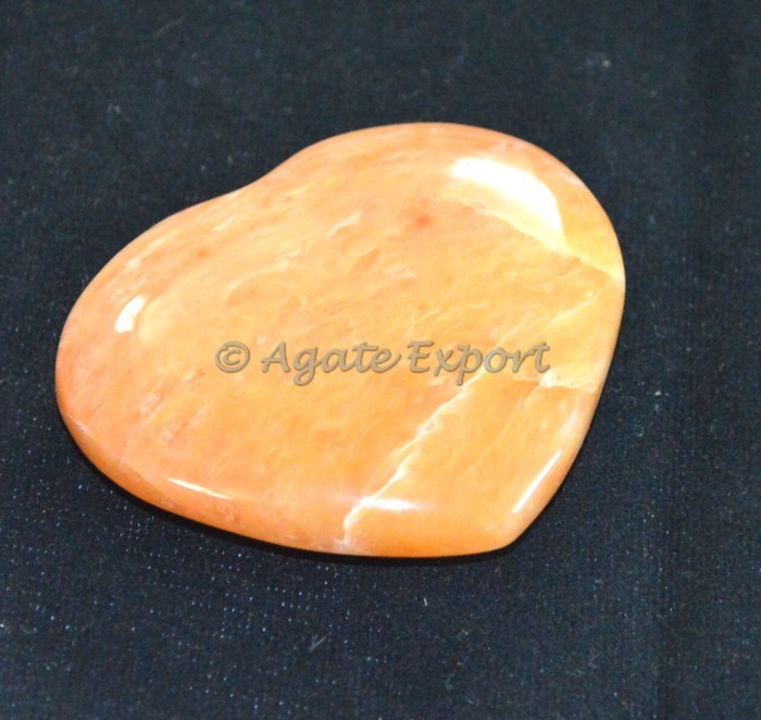 Yellow Quartz Puffy Hearts Wholesale - Buy Bulk Gifts - Handicraft (Gift-020)