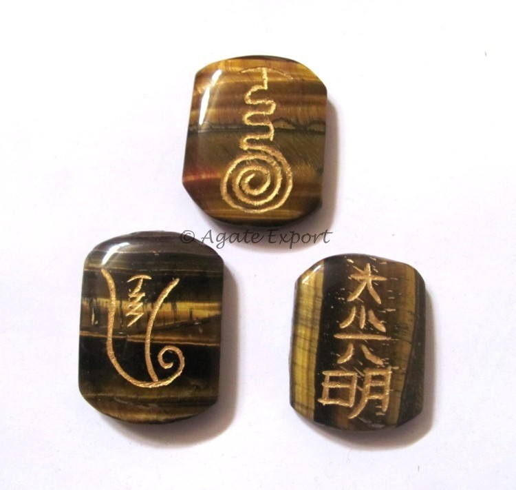 Tiger Eye Reiki Master Set Wholesale - Buy Bulk Chakra - Reiki Sets (Reiki-040)