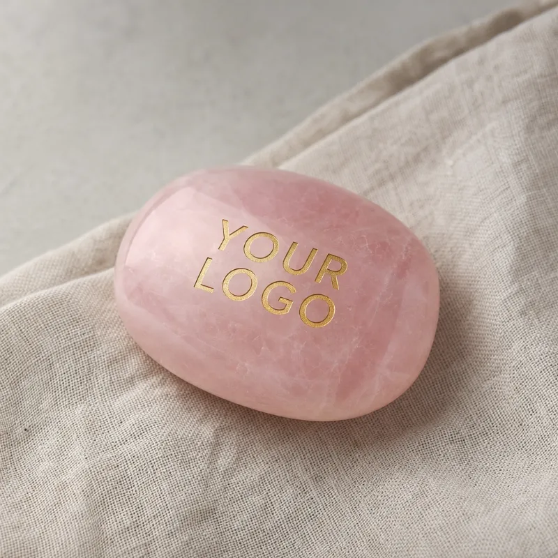 Logo on the stone with YOUR LOGO