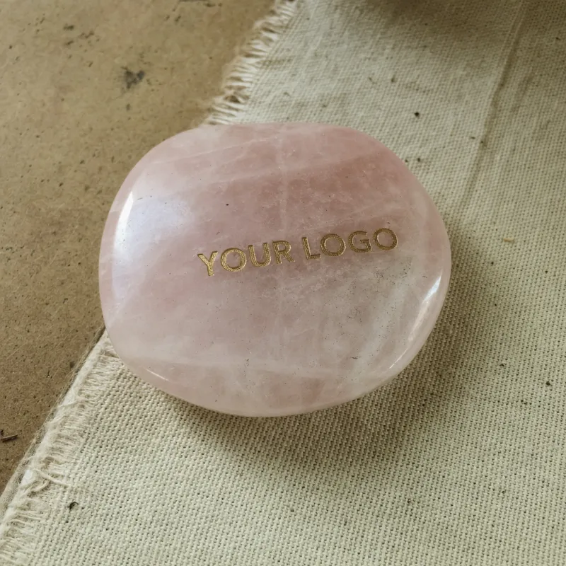 Logo on the stone with YOUR LOGO