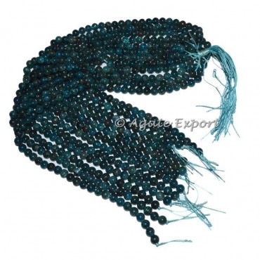 Blue Apatite Beads Line