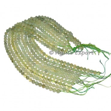 Prehnite Beads Line