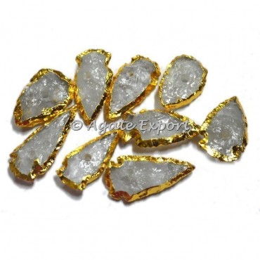 Crystal Quartz Arrowheads Knob