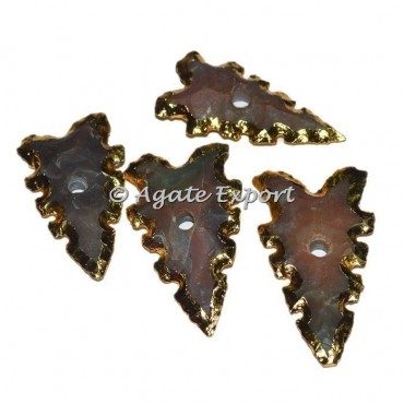 Antique Agate Arrowheads Knob