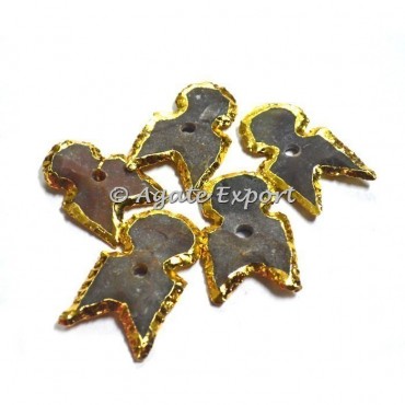 Man Shape Agate Arrowheads Knob