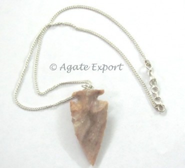 Arrowheads Necklace With Chain