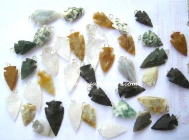 Indian Arrowheads Pendants.