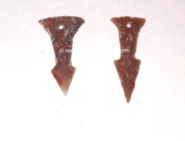 Hole Arrowheads Pendants