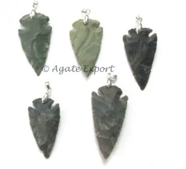 Arrowheads Pendants With Hook