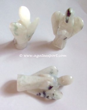 Rainbow Moonstone Angel.