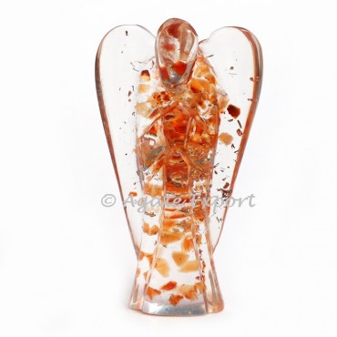 Carnelian Orgonite Angels