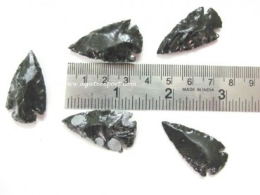 Snowflake Obsidian Arrowheads 1