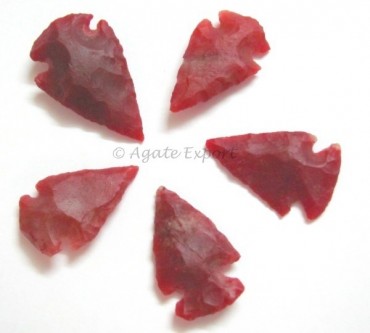 Red Dyed Small Arrowheads.