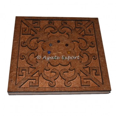 Seven Chakra Celtic Wooden Box