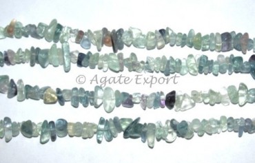 Fluorite Chips Beads Strand