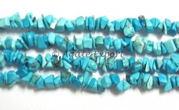 Turquoise Chips Beads Strand
