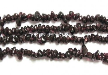 Garnet Chips Beads Strand