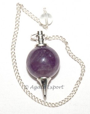 Amethyst Ball Pendulum