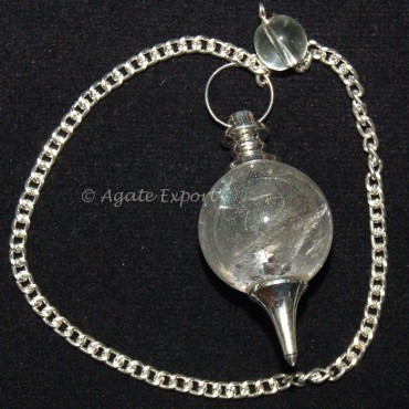 Crystal Quartz Ball Pendulum