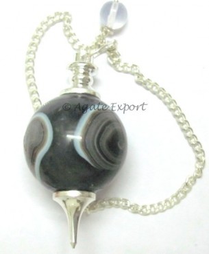 Black Onyx Ball Pendulum