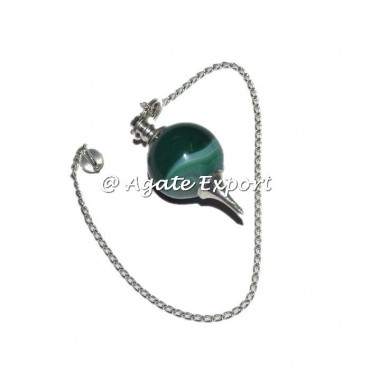 Green Onyx Ball Pendulums