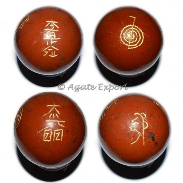 Red Jasper Reiki Stones Sphere