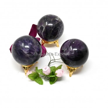 Amethyst Spheres.