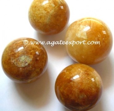 Golden Quartz Sphere.