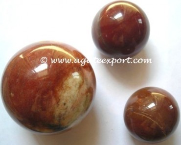 Red Jasper Spheres.