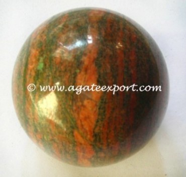 Unakite Spheres.