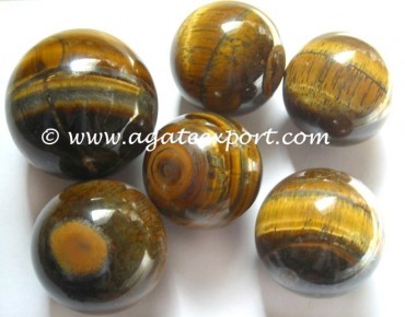 Tiger Eye Spheres.