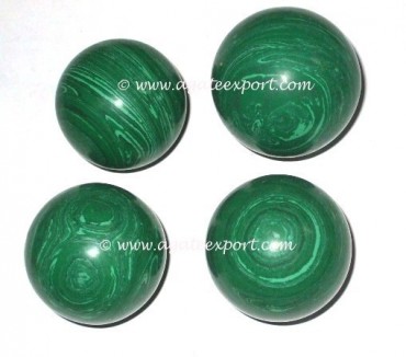 Malachite Synthetic Spheres.