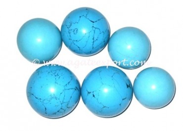 Turquoise Synthetic Spheres