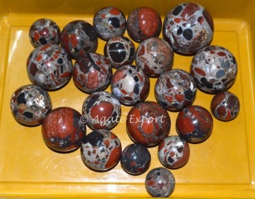 Spoted Jasper Spheres