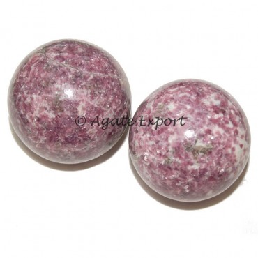Lepidolite Spheres