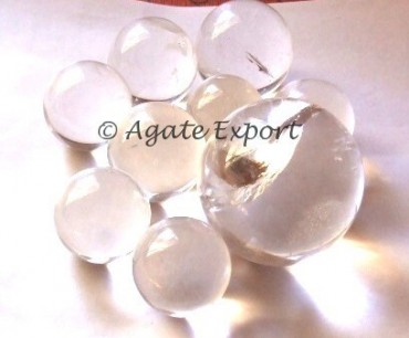 Crystal Quartz AAA Grade Spheres 