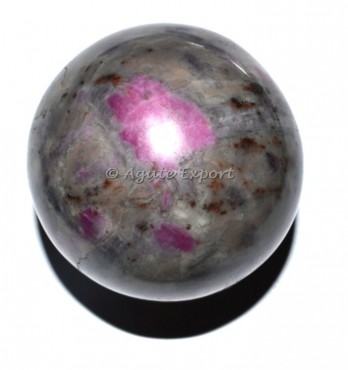 Ruby Feldspar Ball