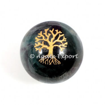 Flourite Tree of life Spheres