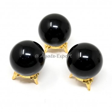 Black obsidian Sphere