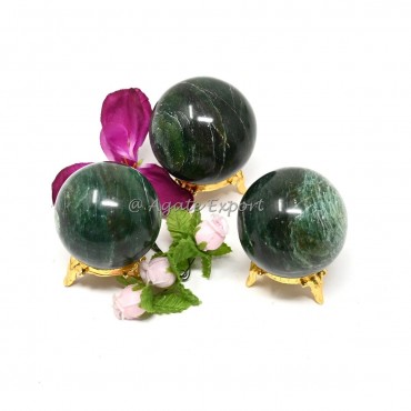 Dark Green Aventurine Spheres
