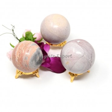 Pink Opal Spheres