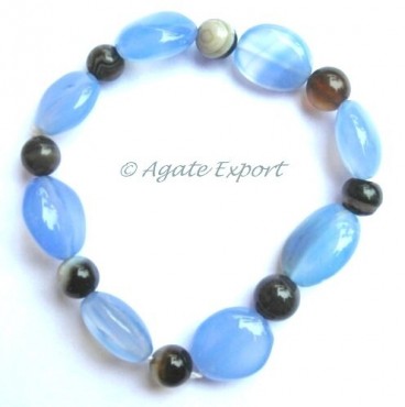 Calcedony Onyx Bracelets.