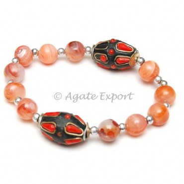 Carnelian Tumbled Bracelets