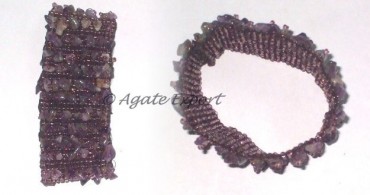 Amethyst Chips Bracelets For Energy