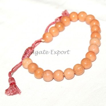 Peach Aventurine Bracelets