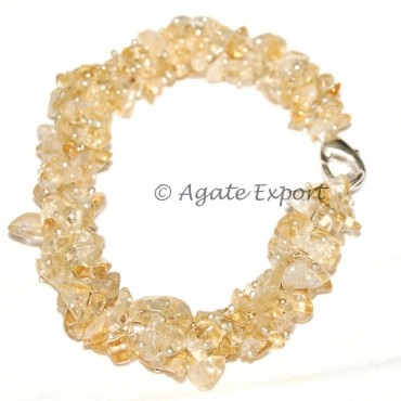 Citrine Chips Bracelets
