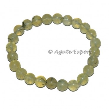 Prehnite Beads Bracelet