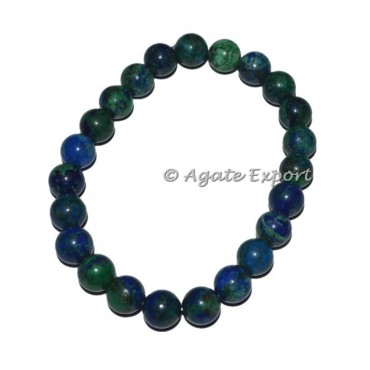 Azurite Chrysocolla Bracelet