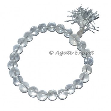 Crystal Quartz Healing Yoga Bracelet