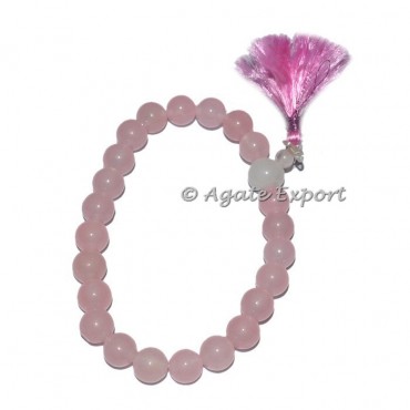Rose Quartz Meditation Bracelet